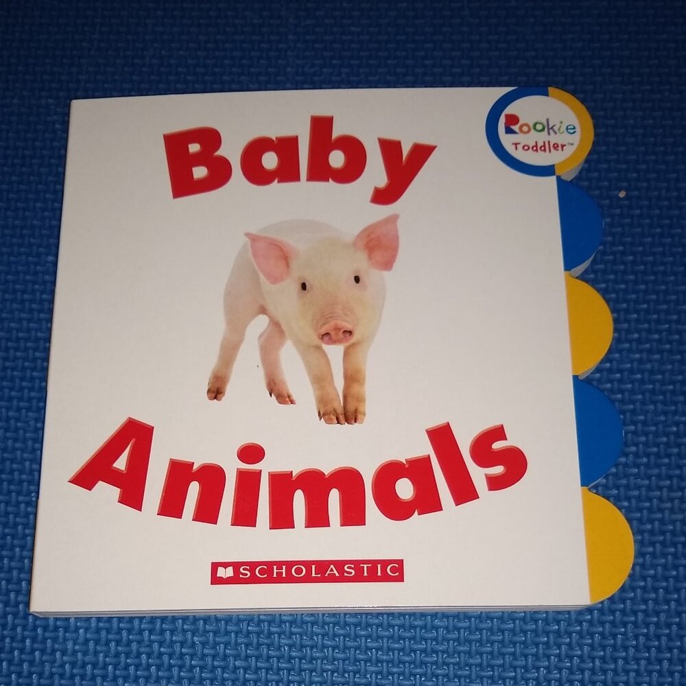 Rockie Toddler Baby Animals New Board Book